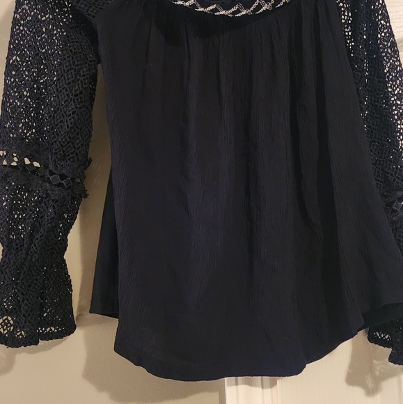 Inc International Concepts Tops  Embroidered Off The Shoulder Top - Picture 4 of 7